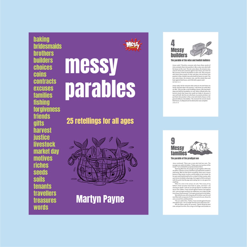 Messy Parables design & commissioned&nbsp;illustration