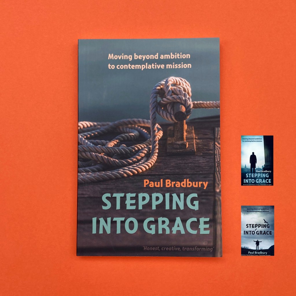 Stepping Into Grace cover&nbsp;design